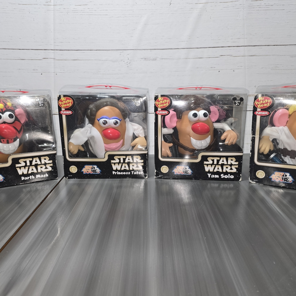 Star Wars Mr. Potato Head Collectibles Set Of 4 New - Picture 2 of 10